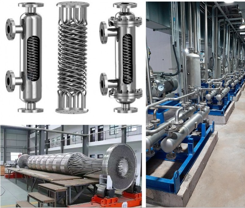 螺旋缠绕管式换热器